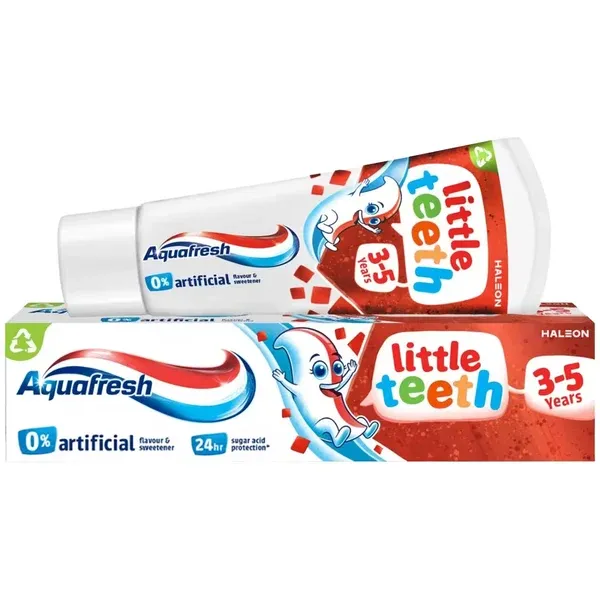 Aq303 aquafresh little teeth 3 5 yrs toothpaste 50ml1