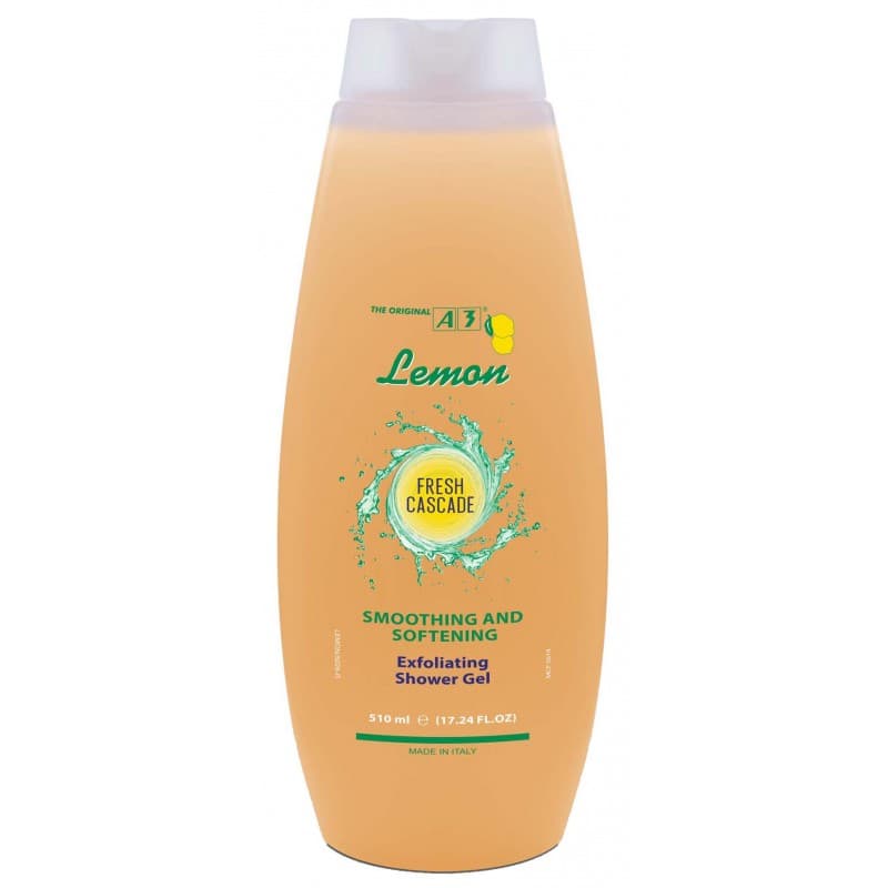 Lemon exfoliating shower gel