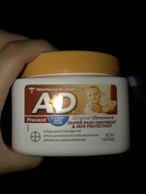 A+D Original Diaper Rash Ointment in a 16 oz (454g) jar