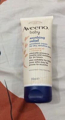 AVEENO BABY SOOTHING RELIEF BABY EMOLLIENT CREAM 200ML