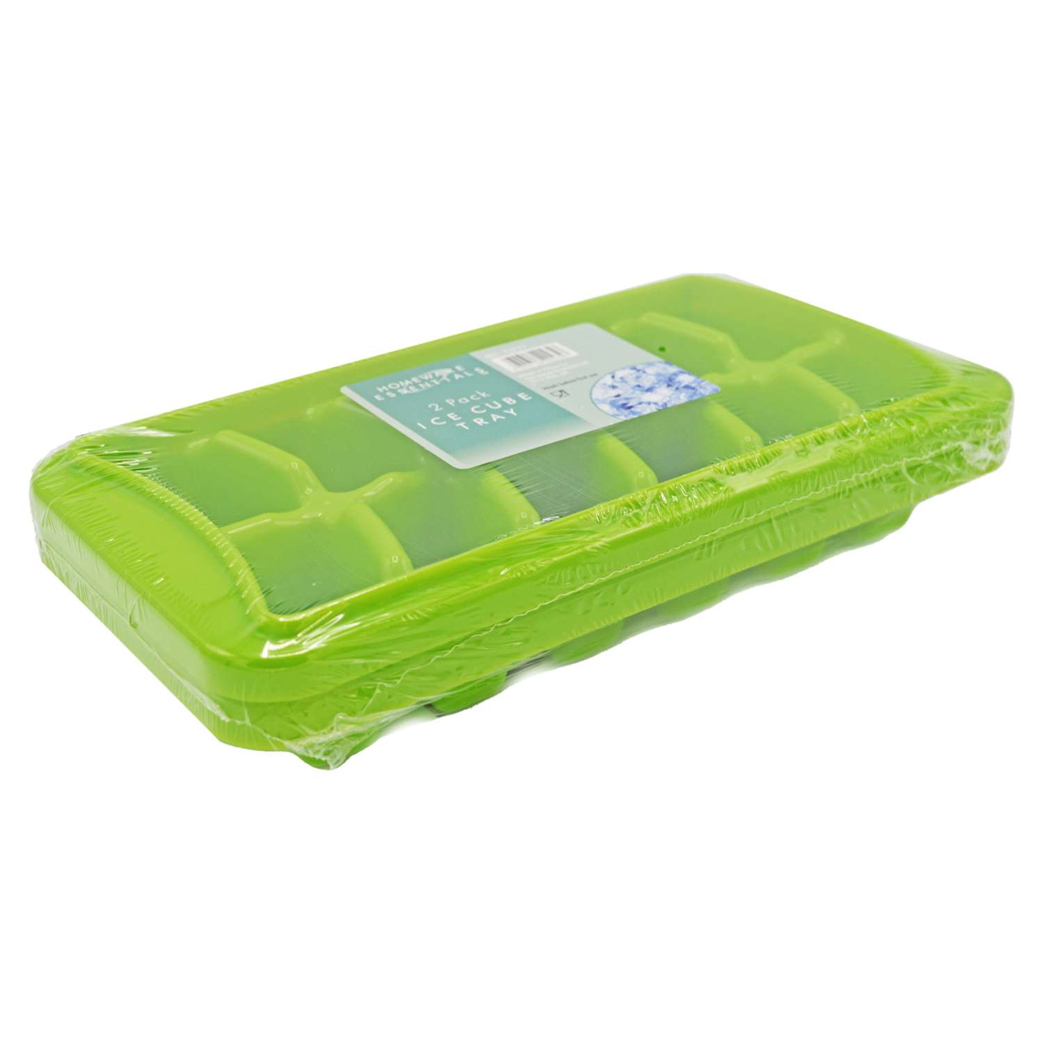 Homeware Essentials Ice Cube Tray (2 Pack, Green). — photo 2