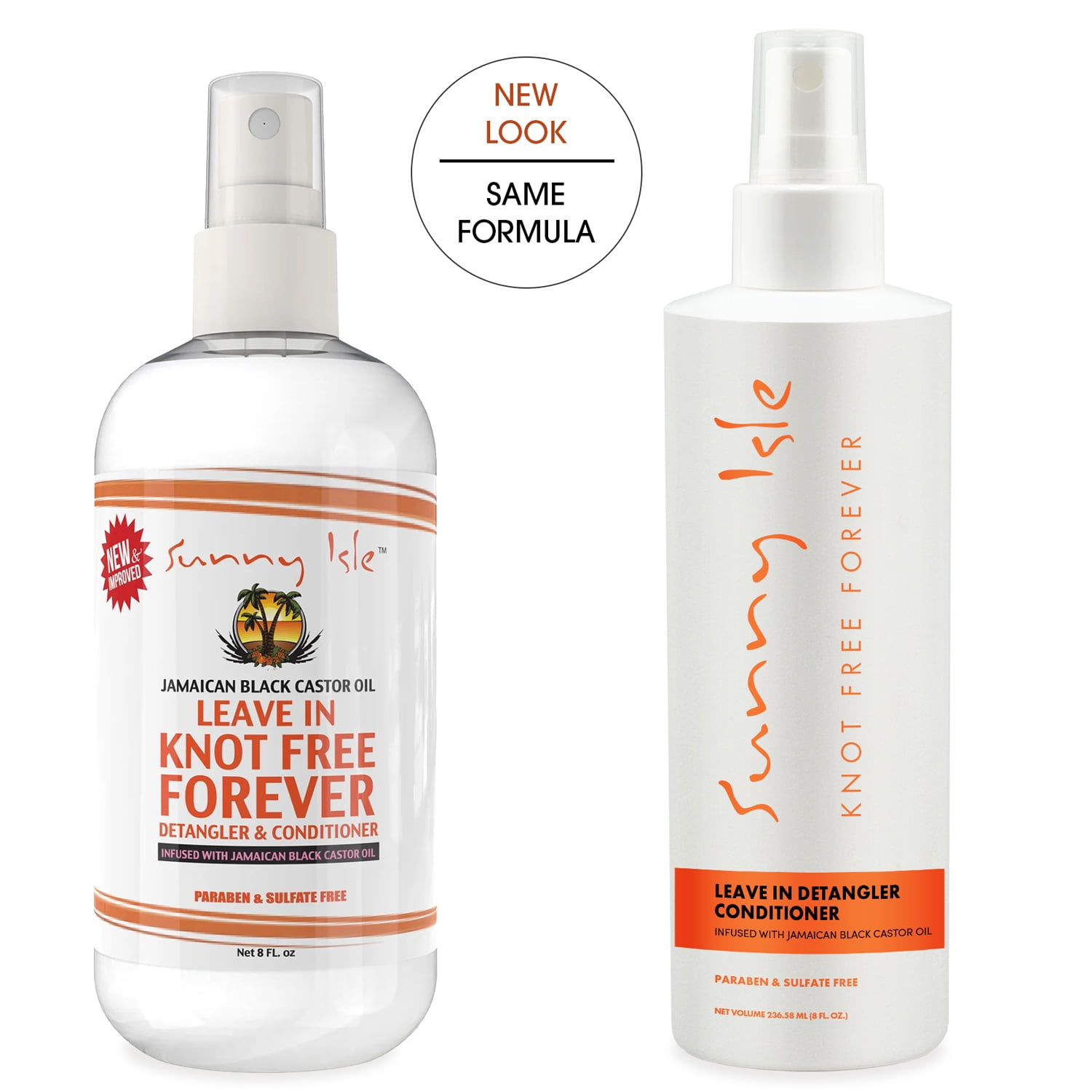 Sunny Isle JBCO Knot Free Forever Natural Leave In Detangler 8oz — photo 3
