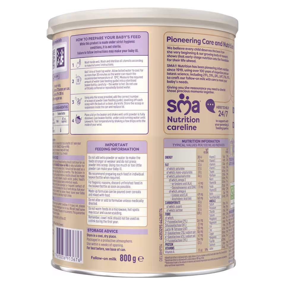 SMA Advanced HM-O No2 - Follow-On Milk Formula — photo 2