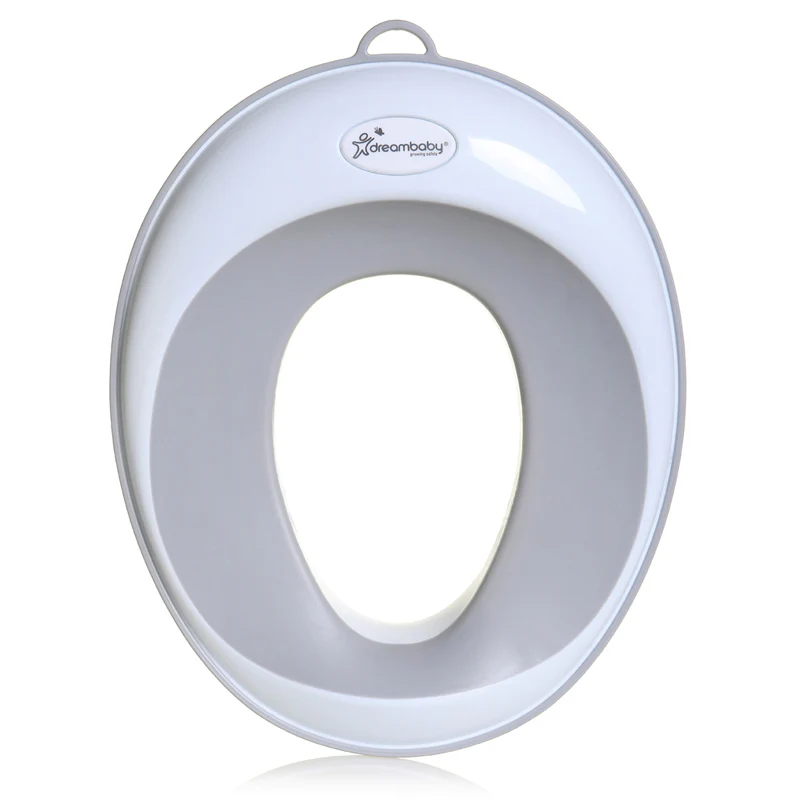 Dreambaby Ezy-Slimline contoured toilet trainer seat grey