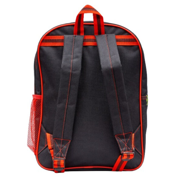 BMS Gaming Premium PV black and red backpack with straps