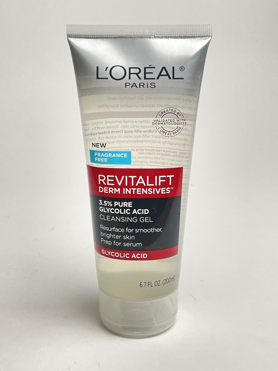 L'Oréal Paris Revitalift Derm Intensives 3.5% glycolic acid cleansing gel 200ml
