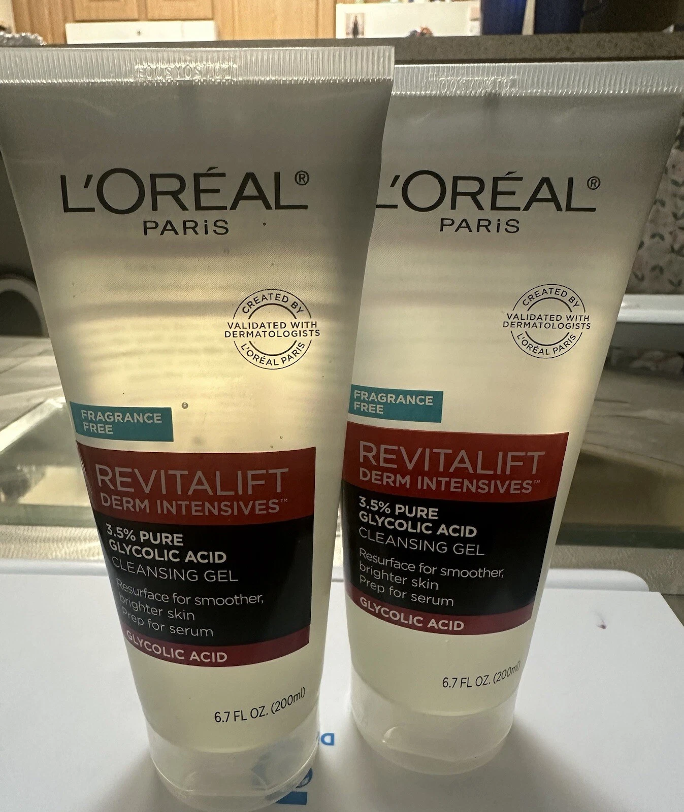 L'Oréal Paris Revitalift Derm Intensives 3.5% Glycolic Acid Cleansing Gel 6.7 fl oz