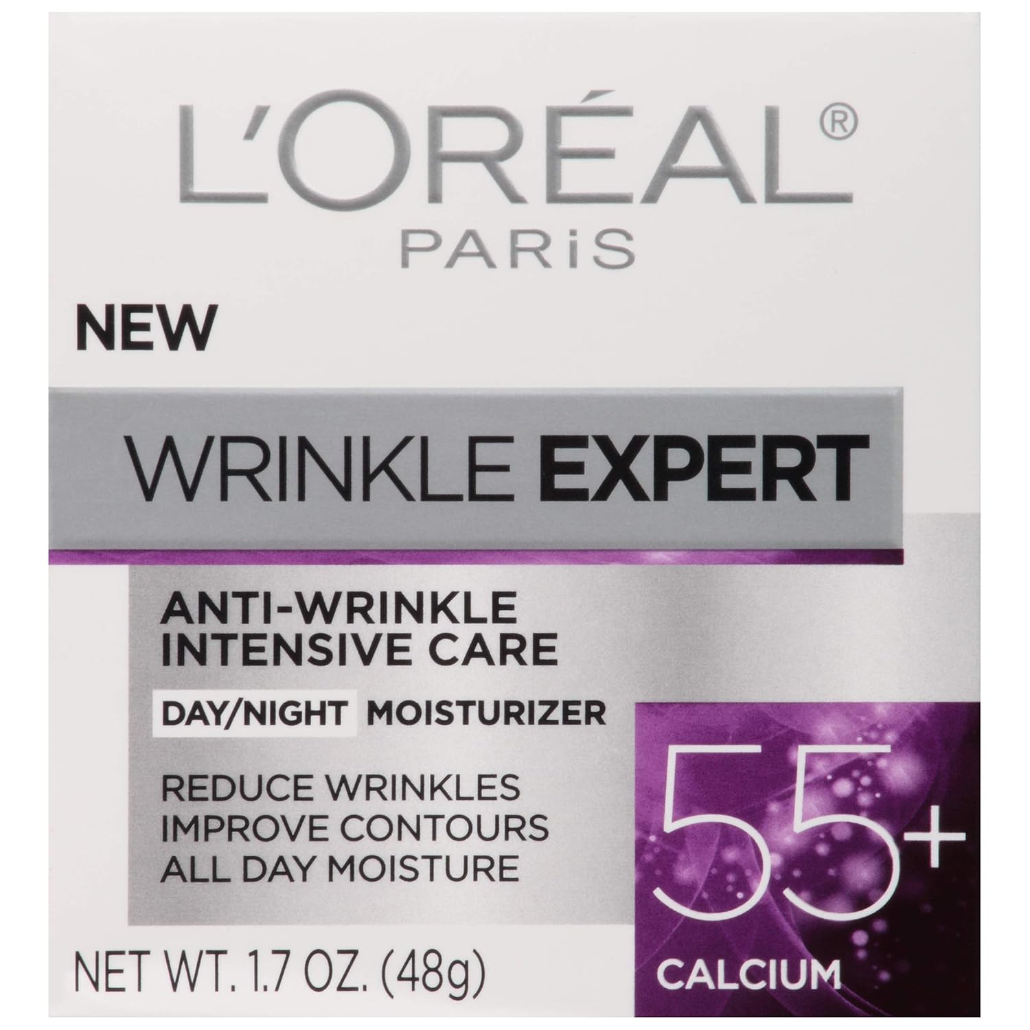 L'Oreal Paris Wrinkle Expert 55+ anti-wrinkle day night moisturiser lotion