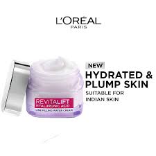 L'Oreal Paris Revitalift Hyaluronic Acid Plumping Water Cream jar 1.7oz