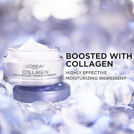 L'Oreal Paris Collagen Moisture Filler Daily Moisturizer Cream 1.7 oz jar