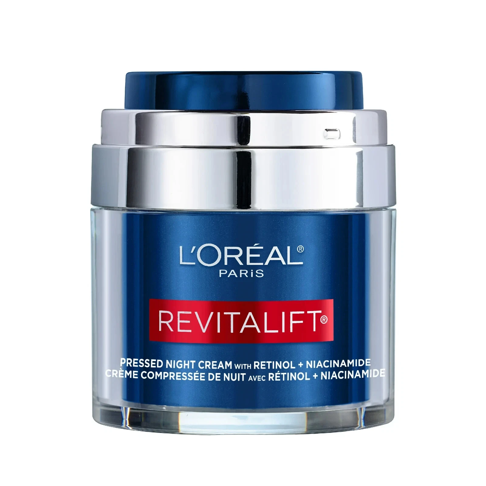 L'Oreal Paris Revitalift Pressed Night Cream with Retinol and Niacinamide