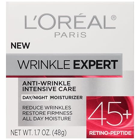 L'Oreal Paris Wrinkle Expert 45+ retinol anti-wrinkle day and night moisturiser