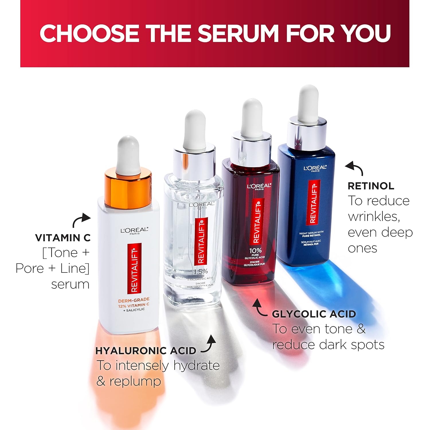 L'Oreal Paris Revitalift 12% Vitamin C + E + Salicylic Serum 1 fl oz
