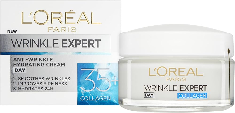 L'Oreal Paris Wrinkle Expert 35+ anti-wrinkle day moisturiser cream with collagen