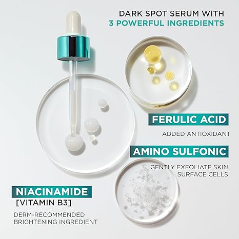 L'Oreal Paris Bright Reveal 12% Niacinamide Dark Spot Serum 1floz bottle