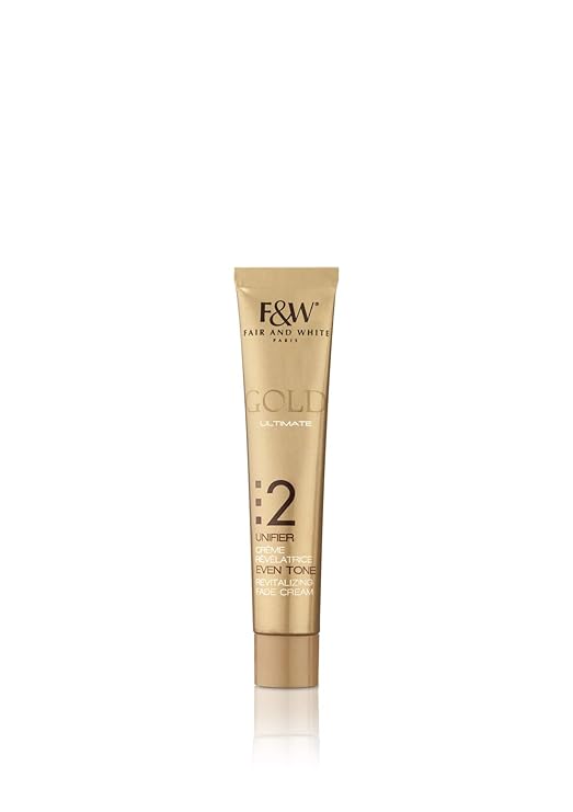 F&W Gold Revitalizing Fade Cream 50ml Step 2 tube