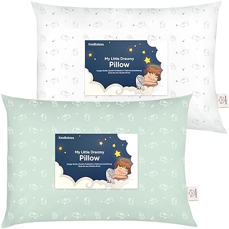 KeaBabies toddler travel pillow for kids age two to five years old