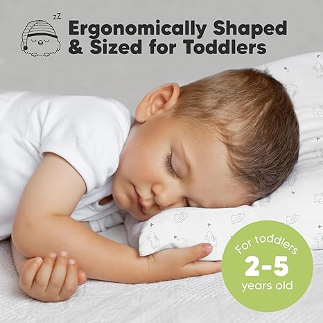 KeaBabies toddler travel pillow for ages two to five years old