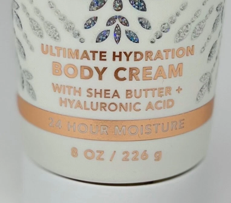Bath and Body Works Pure Wonder Ultimate Hydration Body Cream 8oz jar