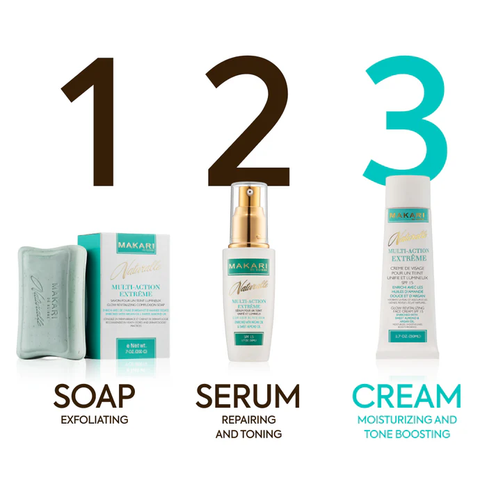 Makari Naturalle Multi-Action Extreme Glow Revitalizing Face Cream SPF 15 tube