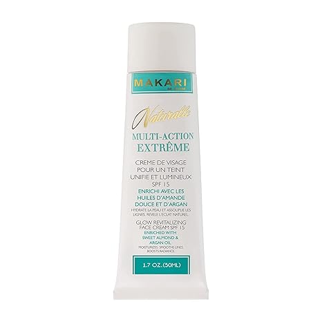 Makari Naturalle Multi-Action Extreme Glow Revitalizing Face Cream SPF 15, 50ml tube