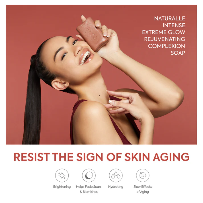 Naturalle Intense Extreme Glow Rejuvenating Complexion Soap pink bar