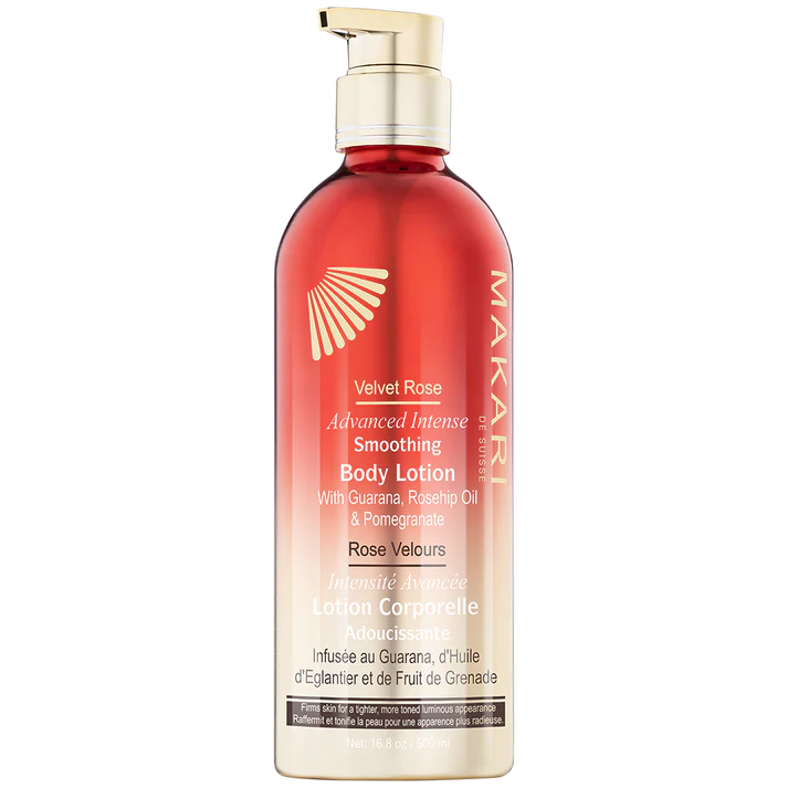 Makari Velvet Rose Smoothing Body Lotion 500ml with pump dispenser