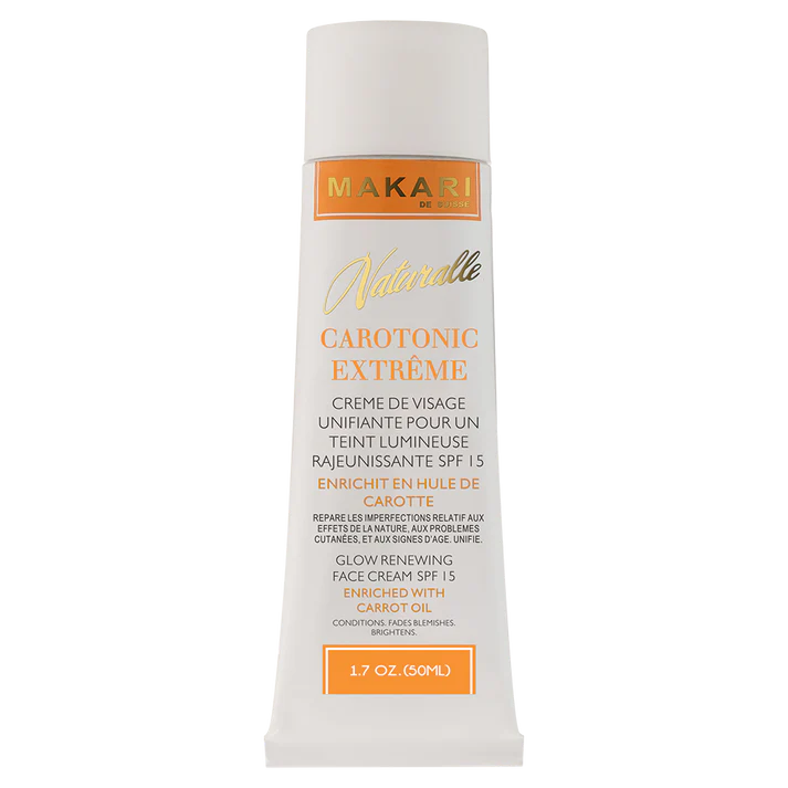 Makari Naturalle Carotonic Extreme Glow Renewing Face Cream SPF 15, 50ml tube