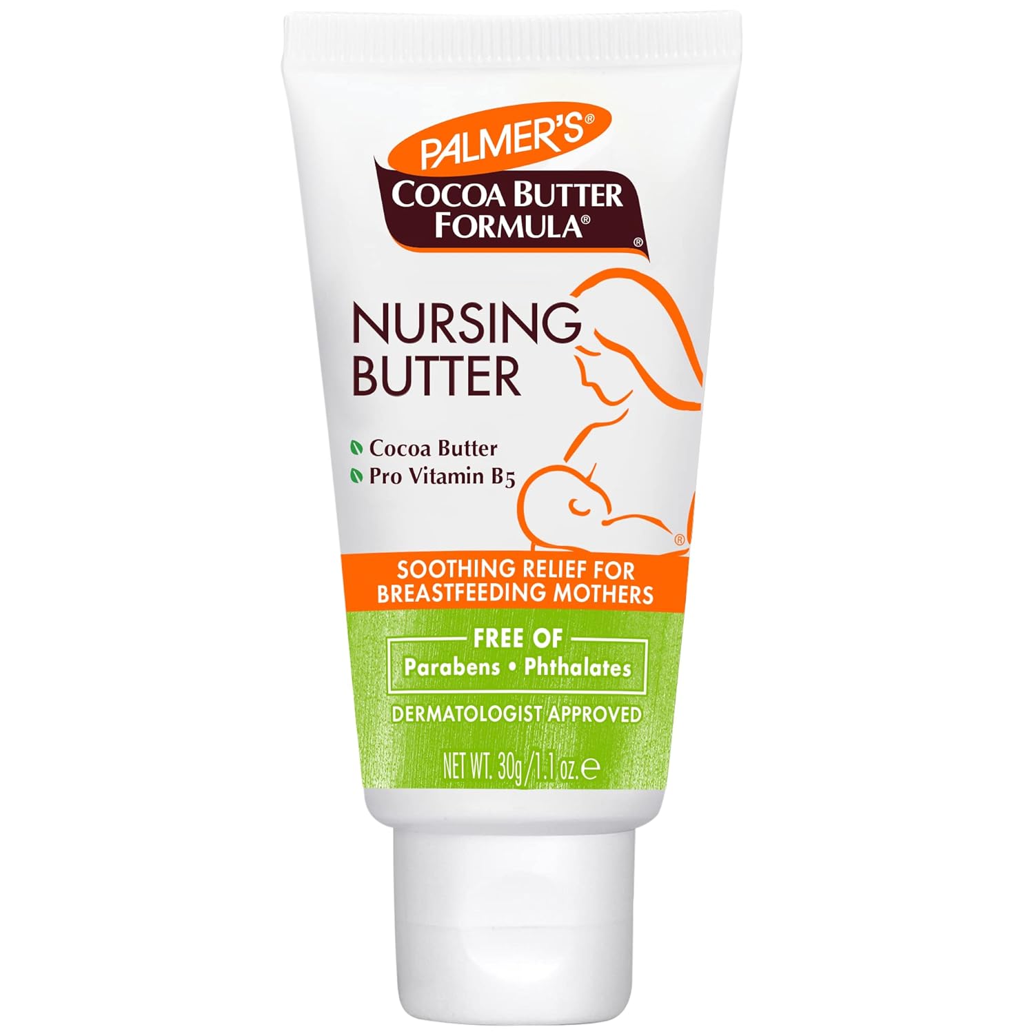 Palmer's Cocoa Butter Formula Nursing Butter 30g tube for breastfeeding mothers