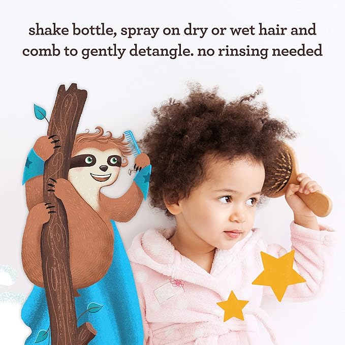 Aveeno KIDS Detangling Spray 10 fl oz bottle for children's hair