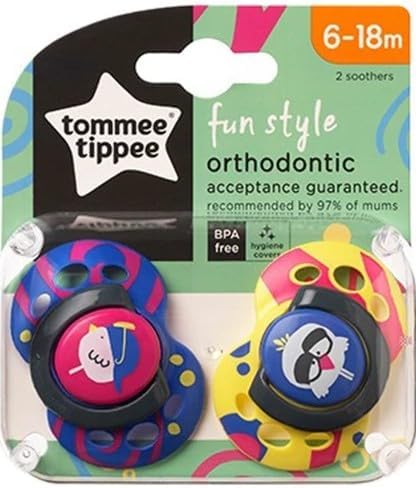 Tommee Tippee Closer to Nature Fun Air Soother 6-18 months, pack of two