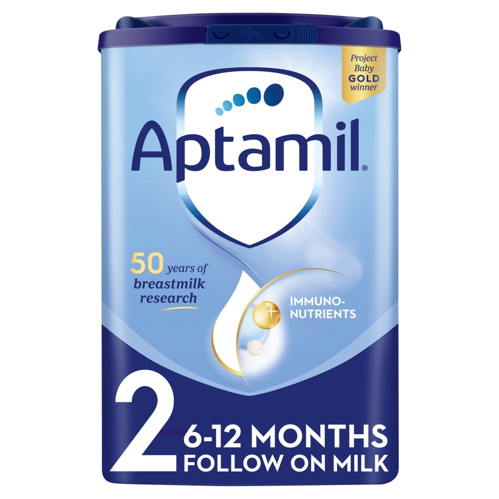 Aptamil 2 Follow on Milk 6-12 Months 800g blue tin