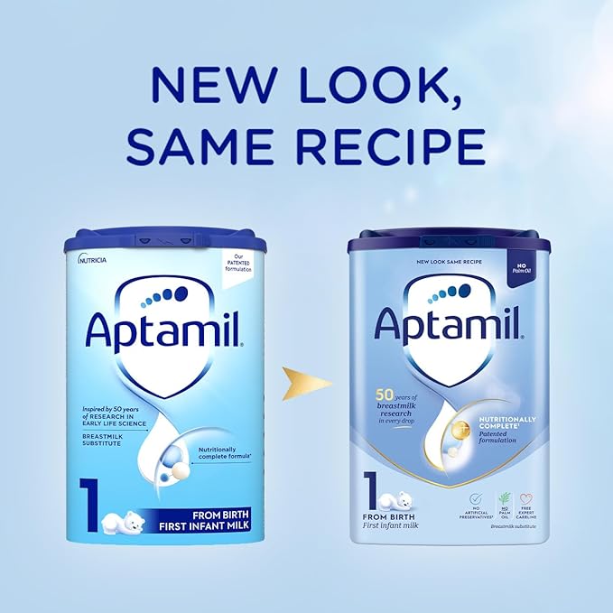 Aptamil 1 First Infant Milk Formula From Birth 800g powder tin