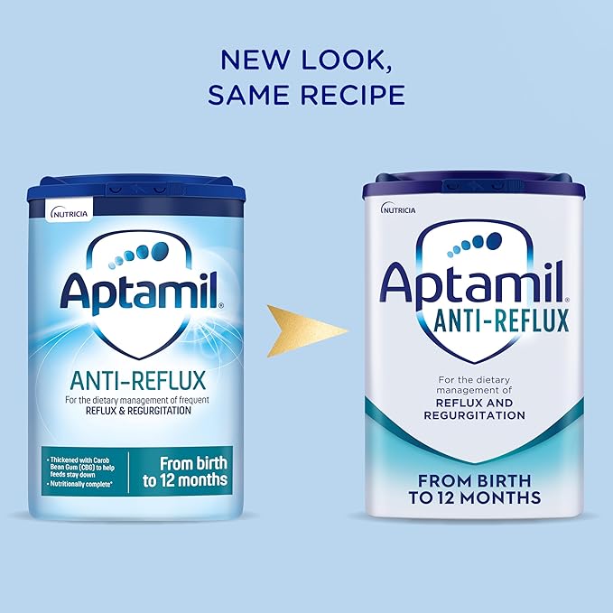 Aptamil Anti-Reflux infant formula 800g tin for birth to 12 months