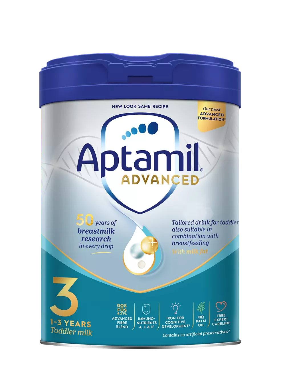 Aptamil Advanced 3 toddler milk powder formula 800g for 1-3 years