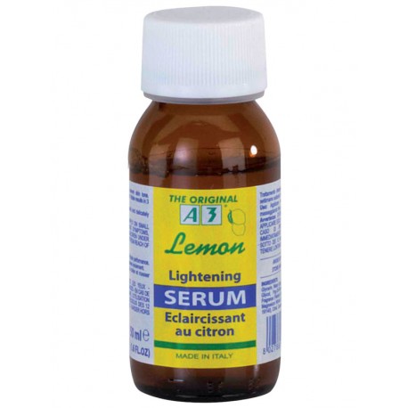 A3 Lemon Lightening Serum 50 ml amber bottle with white cap