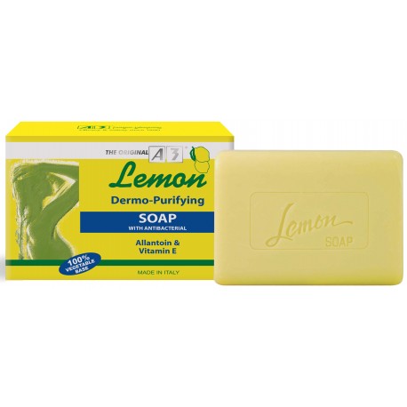 A3 Lemon Dermo-Purifying Soap 100g with Allantoin and Vitamin E
