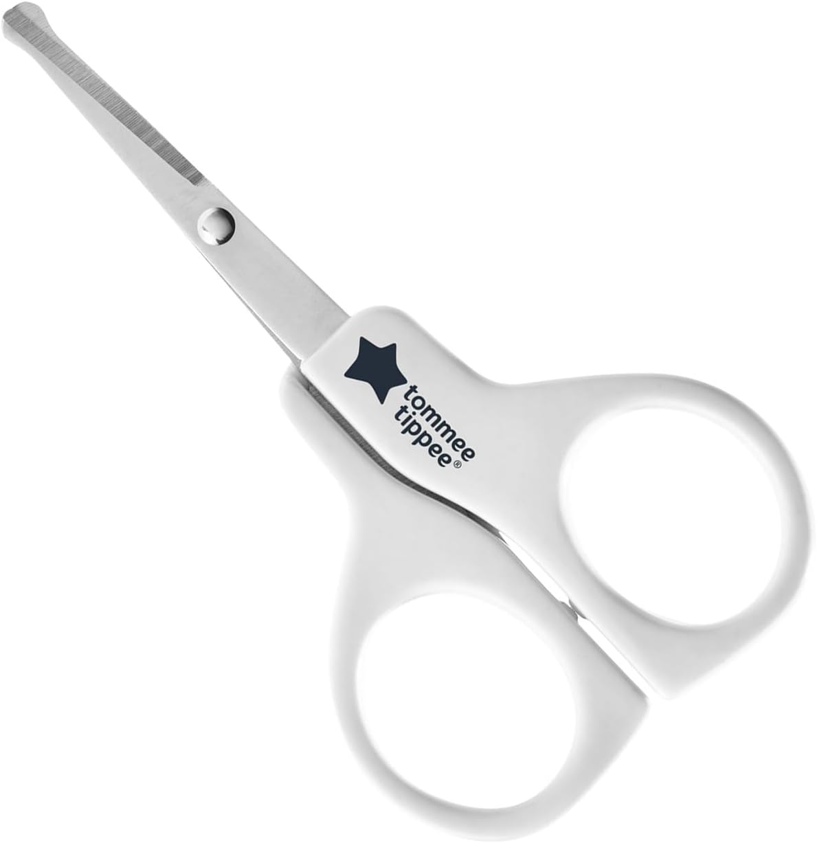 Tommee Tippee Everyday Essential baby nail scissors with white handles