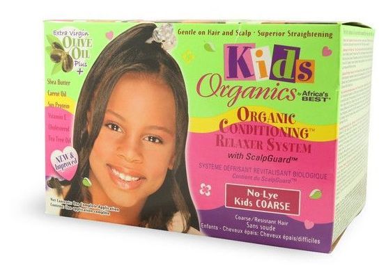 Africa's Best Kids Organics Relaxer System Coarse hair straightening kit