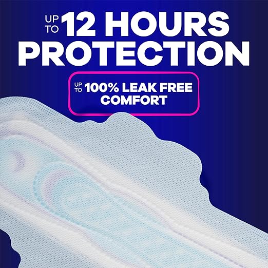 Always Ultra Thin Extra Heavy Overnight Pads, 24 count pack