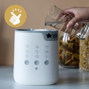 Tommee Tippee 3-in-1 Advanced Pouch and Bottle Warmer white