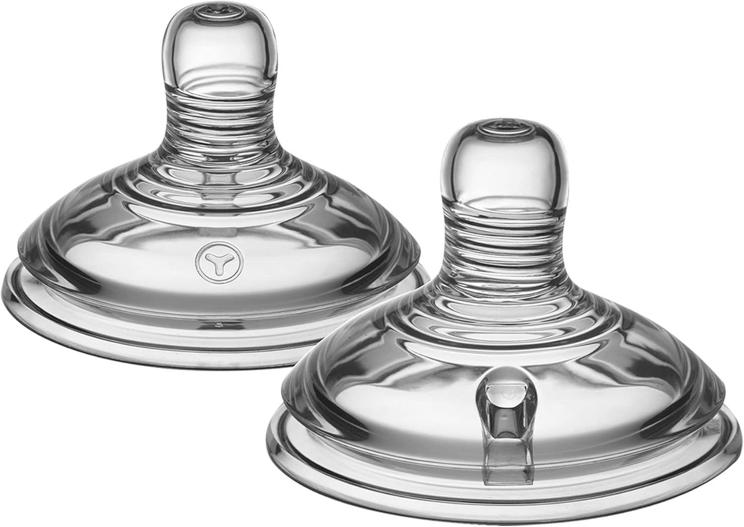Tommee Tippee Closer to Nature fast flow teats six months plus two pack