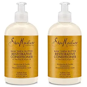 Shea Moisture Raw Shea Butter Restorative Conditioner 13oz pump bottle