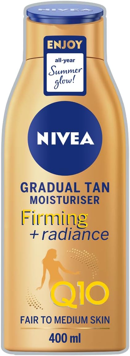 NIVEA Q10 gradual tan body lotion fair to medium skin 400ml