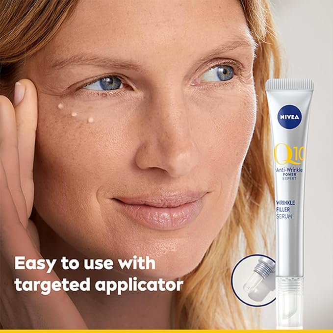 Nivea Q10 Power Expert Anti-Wrinkle Filler Serum 15ml tube with applicator