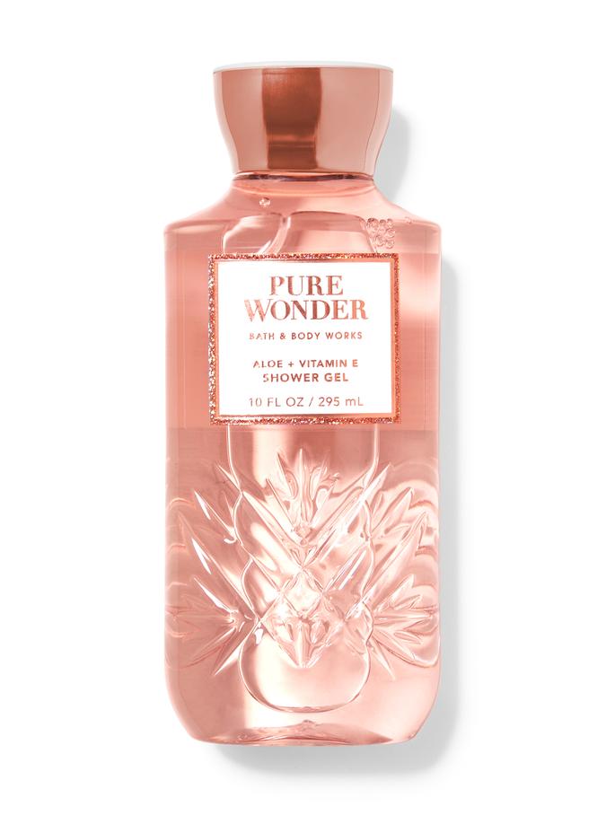 Bath and Body Works Pure Wonder Aloe Vitamin E shower gel 295ml bottle