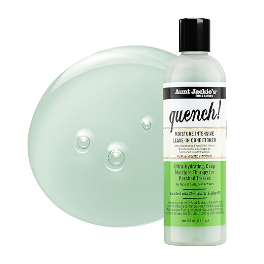 Aunt Jackie's Quench Moisture Intensive Leave In Conditioner 355 ml bottle