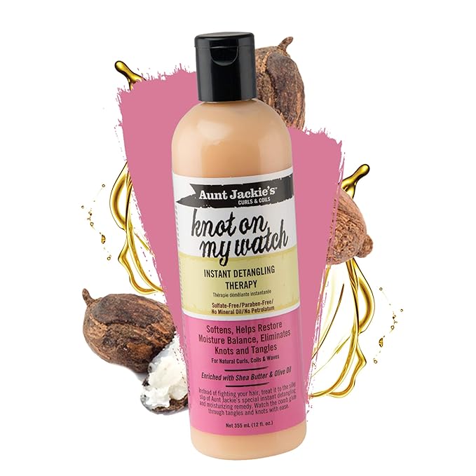 Aunt Jackie's Knot On My Watch instant detangling therapy 16 oz bottle
