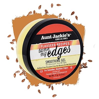 Aunt Jackie's Flaxseed Tame My Edges Smoothing Gel 2.5oz jar