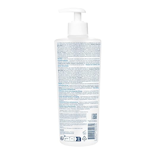Bioderma Atoderm Intensive Gel-Cream body moisturiser 500ml pump bottle